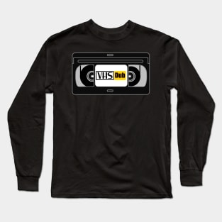 VHS Dub Tape Long Sleeve T-Shirt